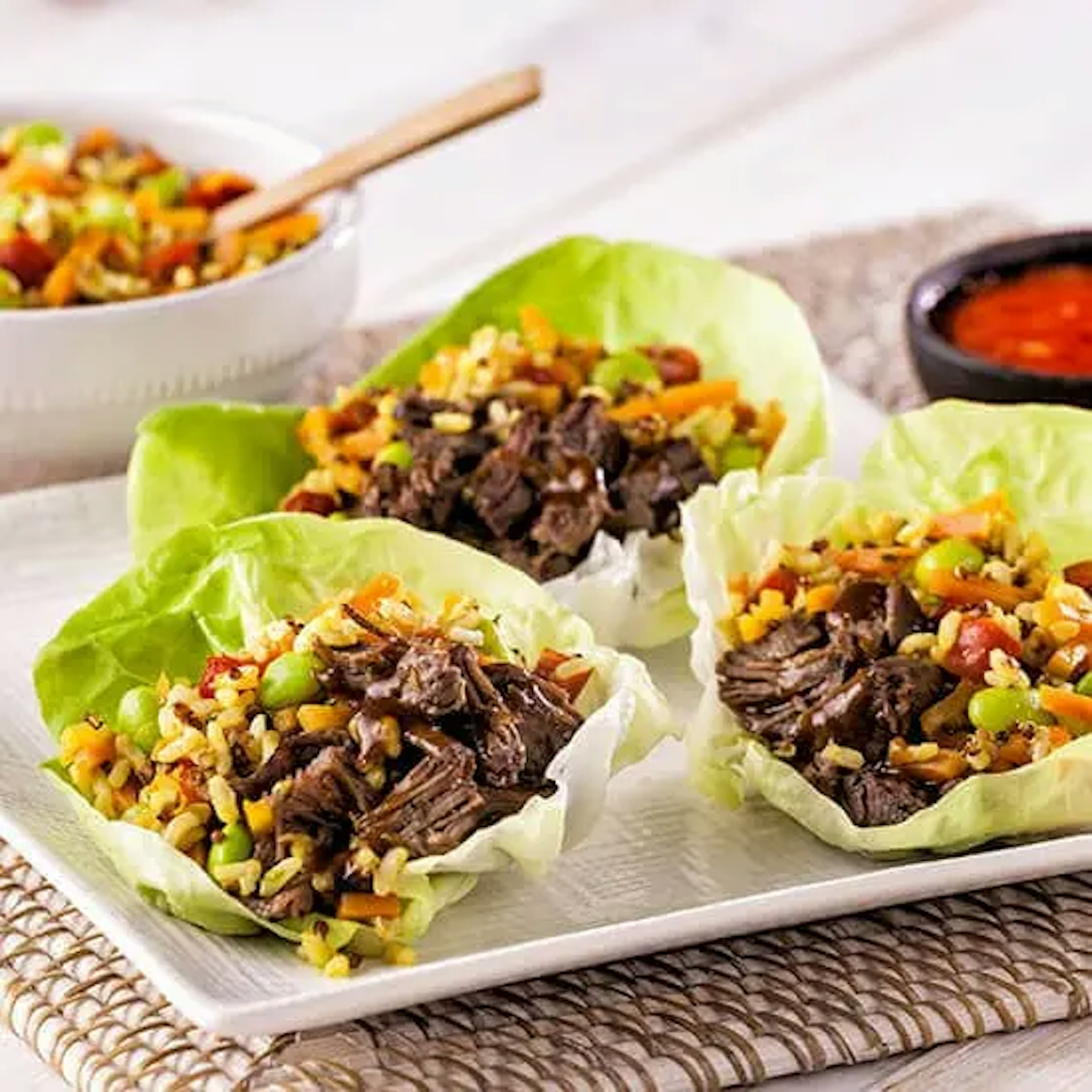 Short Rib Lettuce Wraps