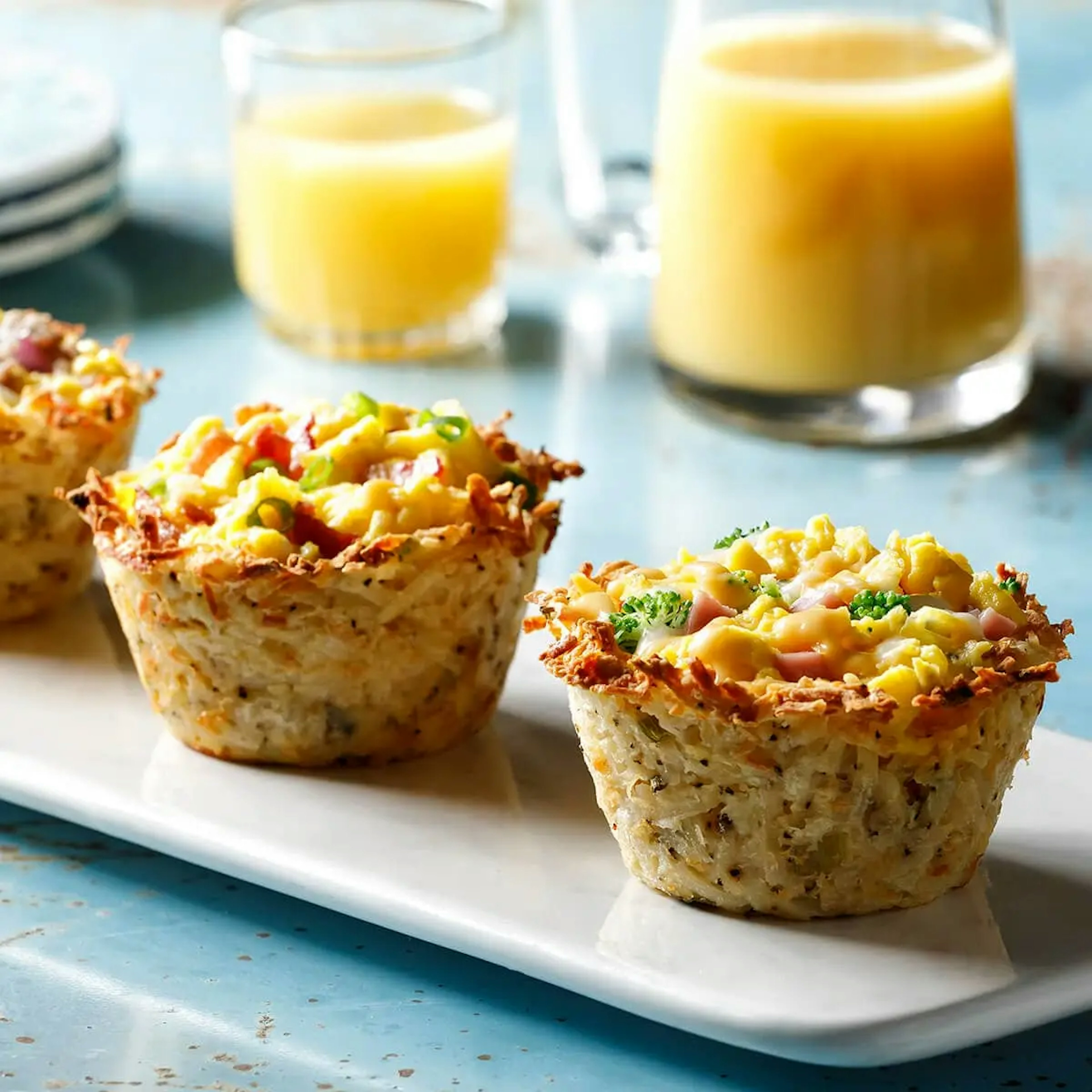 Parmesan Hash Brown Cups