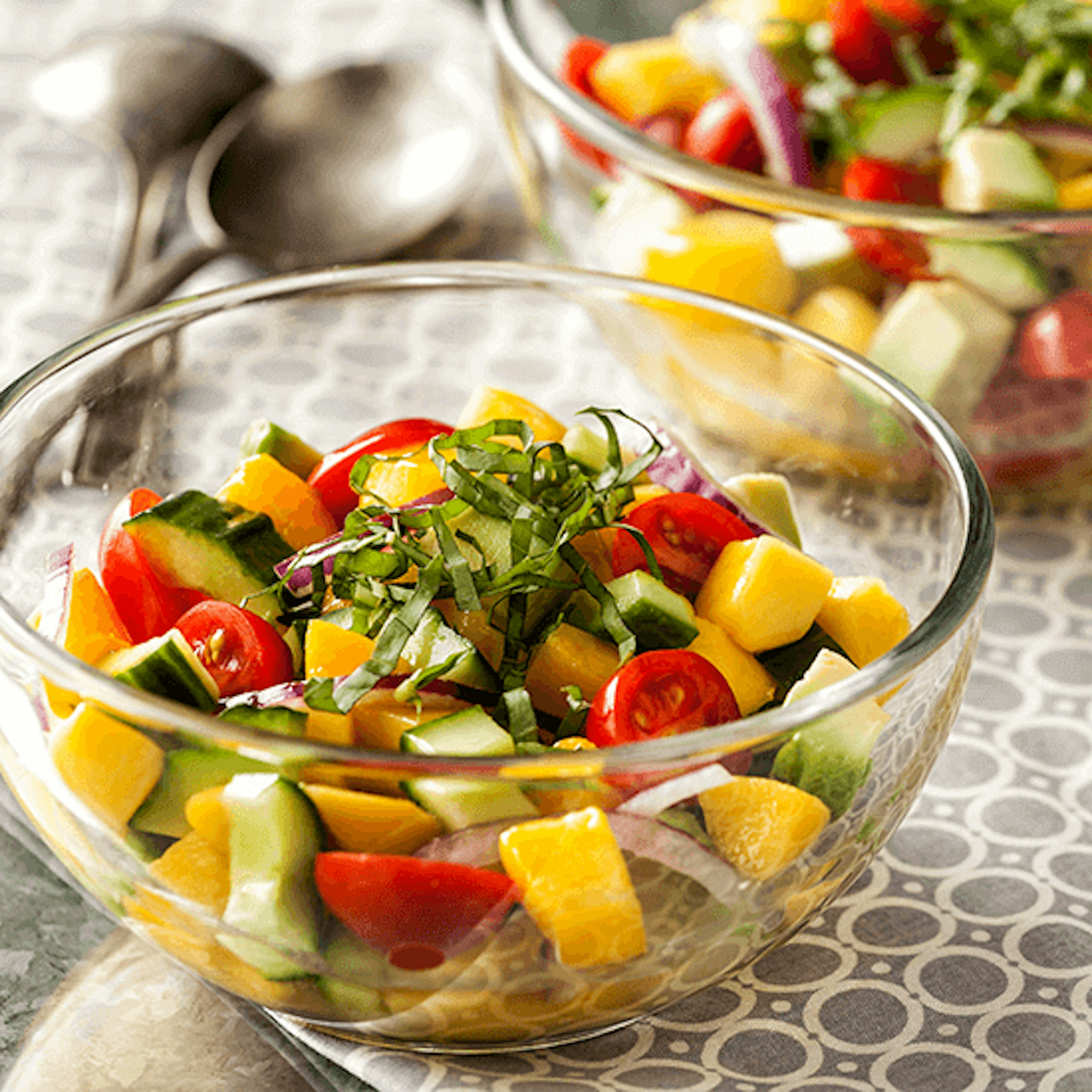 Mango Veggie Summer Salad