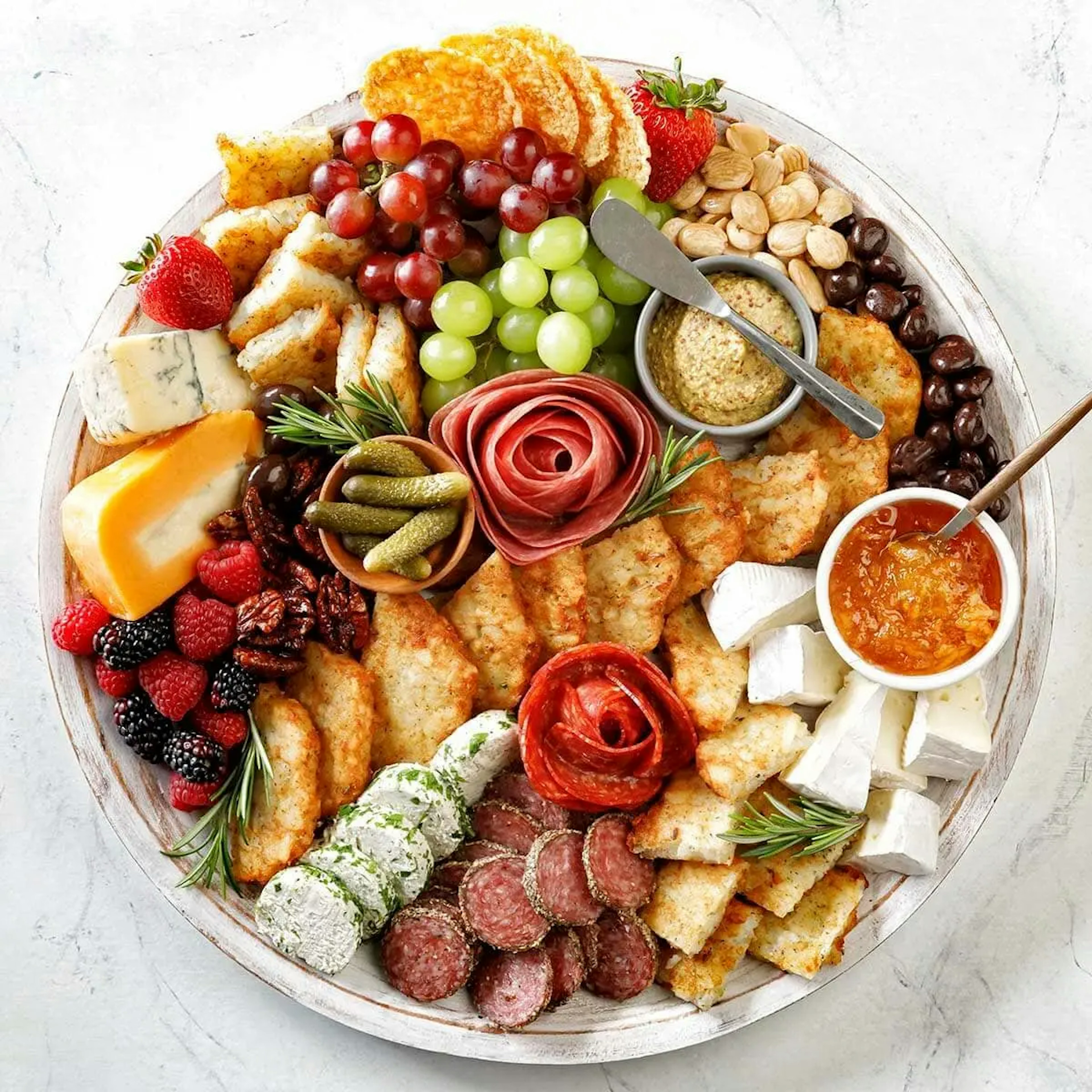 European Potato Charcuterie Board