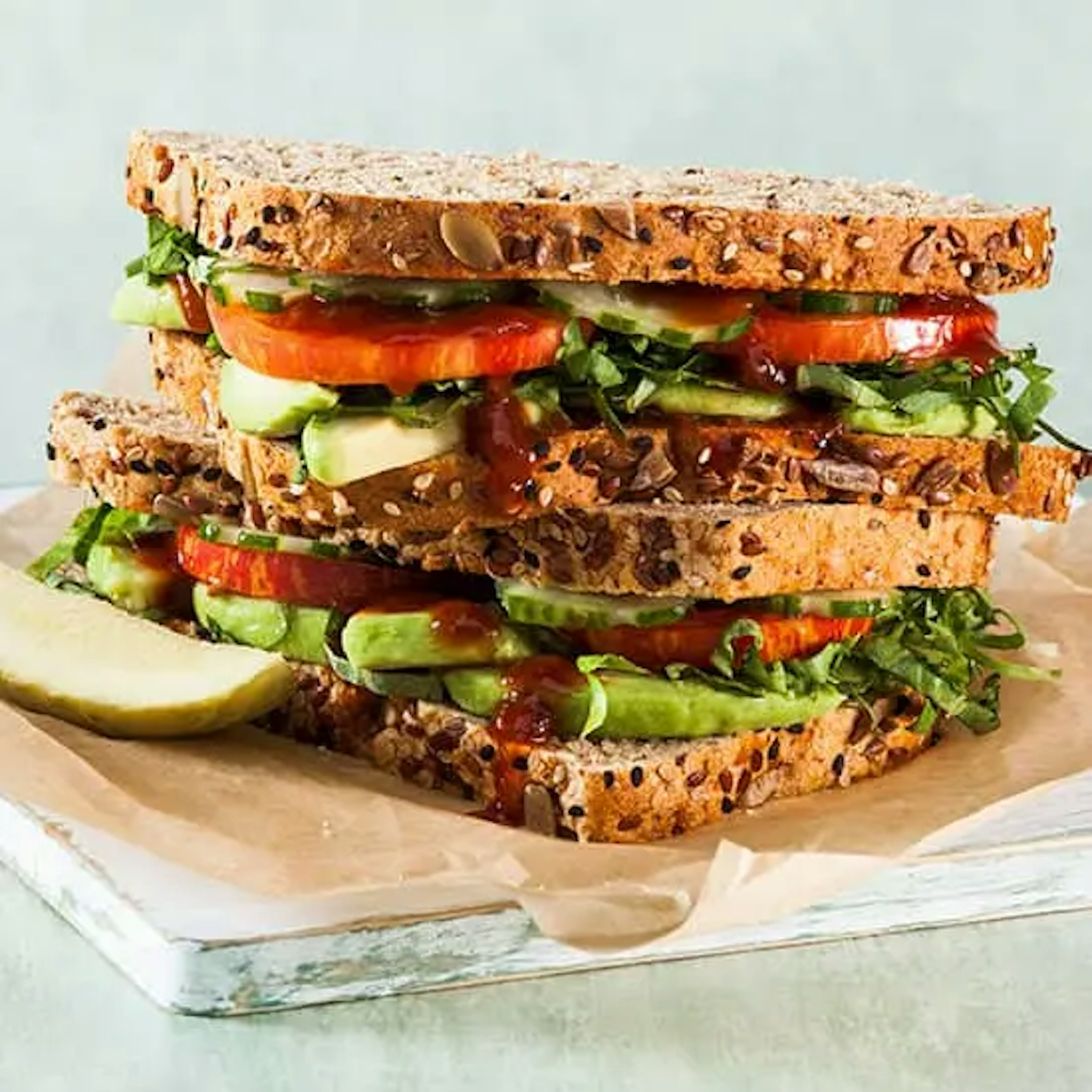 Smokey Veggie Sandwich