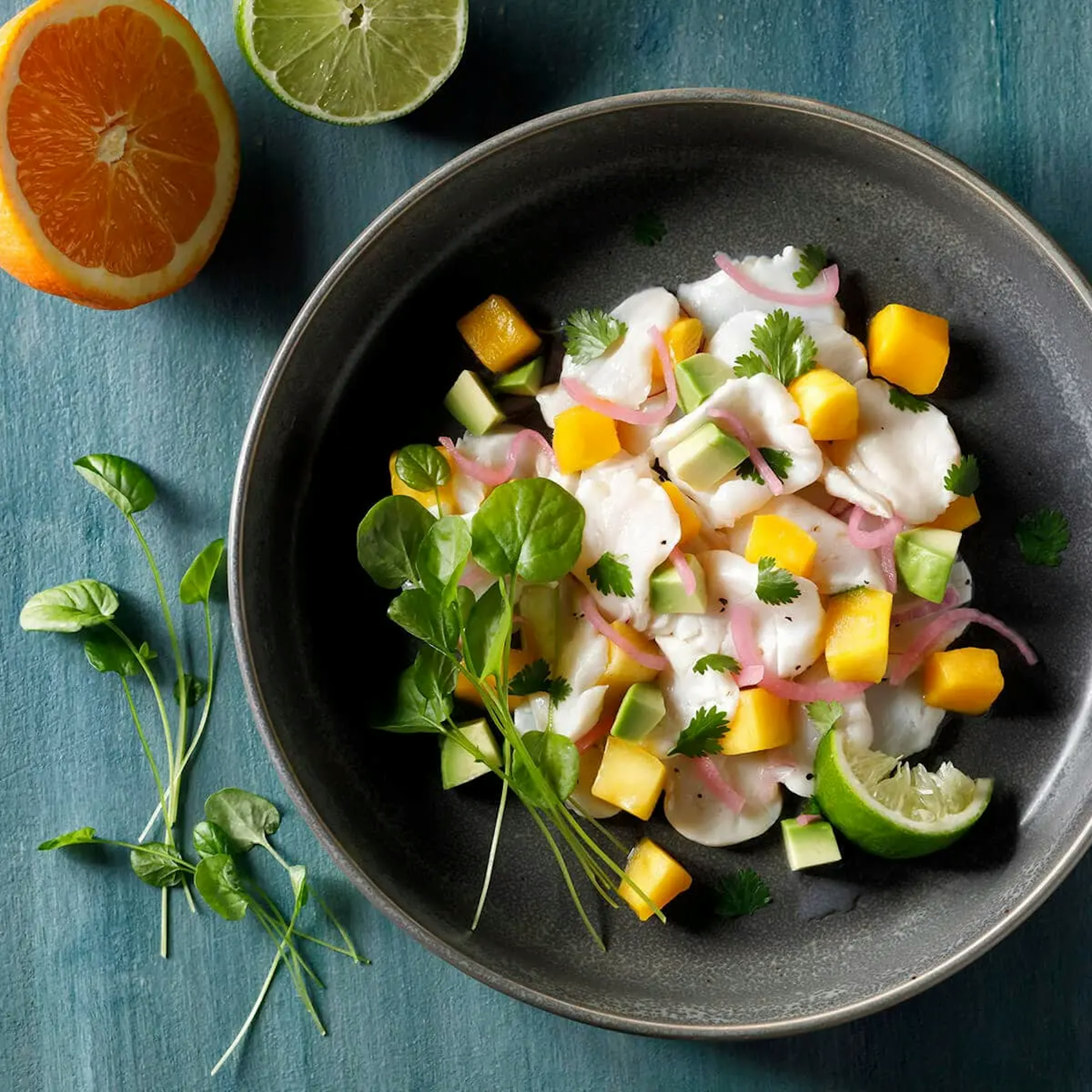 Florida Caribbean Salad Ceviche