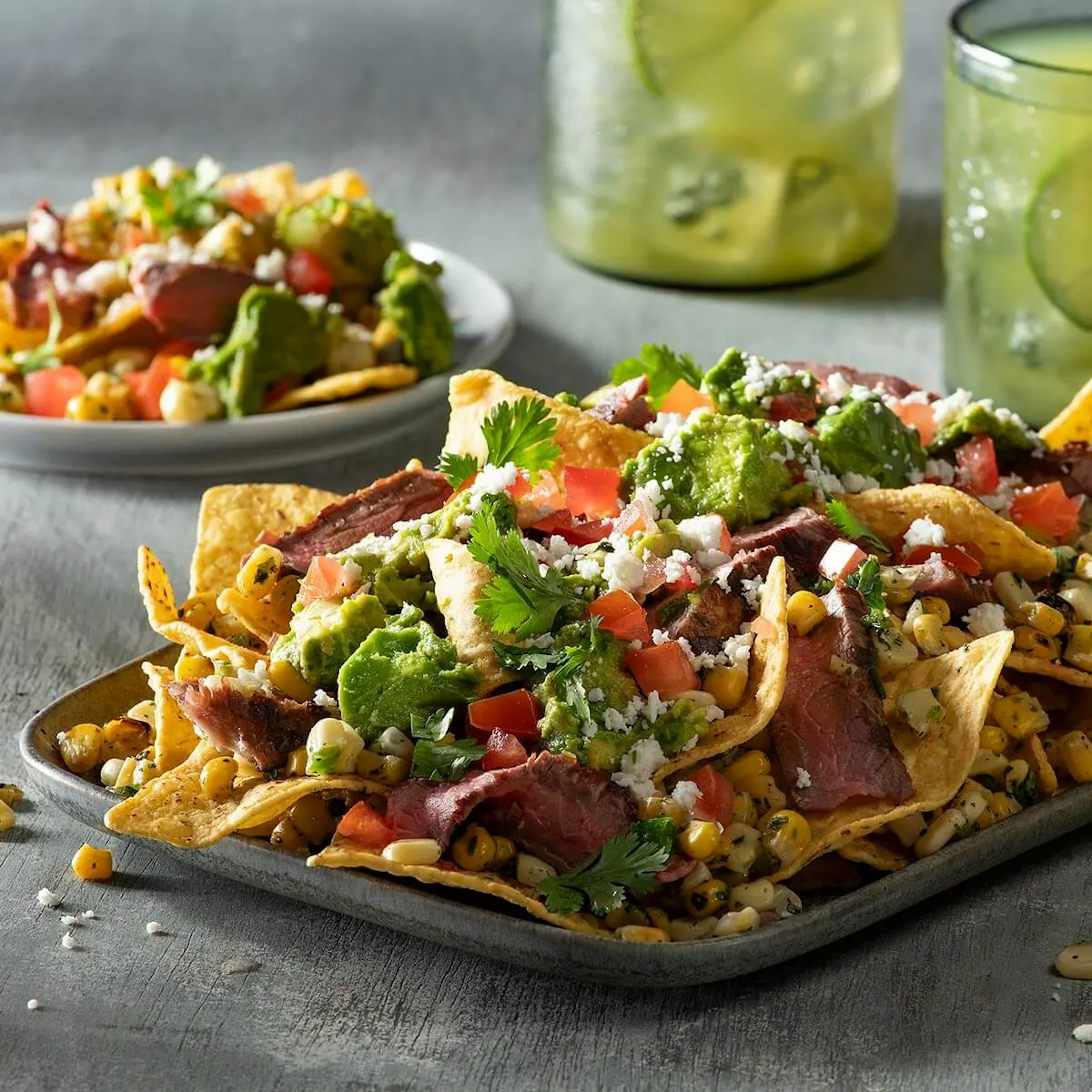 Steak Nacho Recipe Card