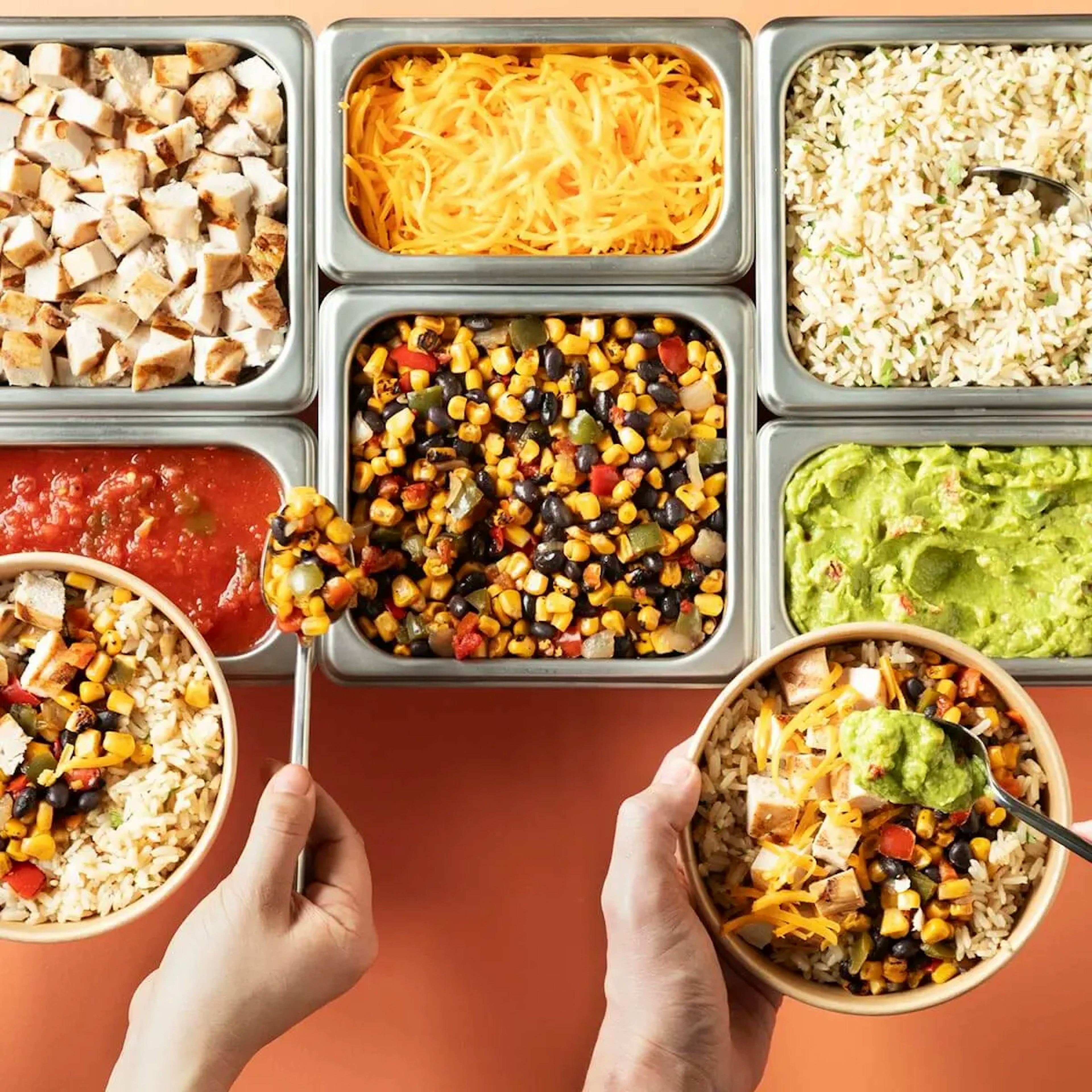 Build a Burrito Bowl Recipe Card