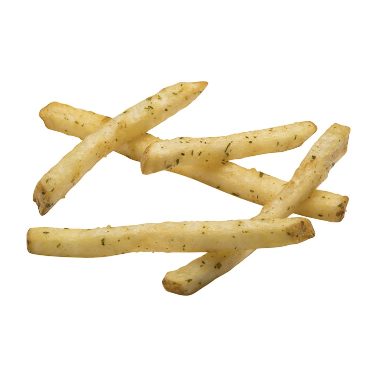 Sour Cream and Chive Straight Cut Fries, Skin On Product Card