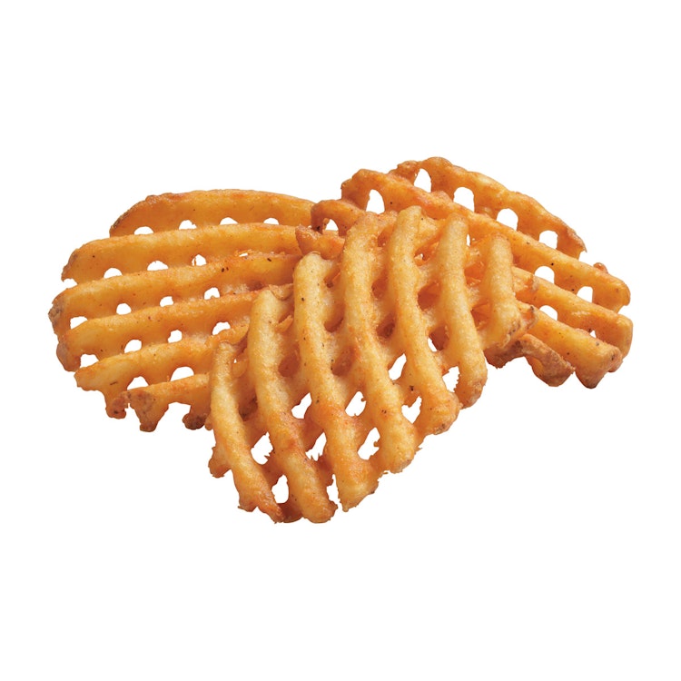 Savory Battered Lattice Cut Fries, Skin On Product Card